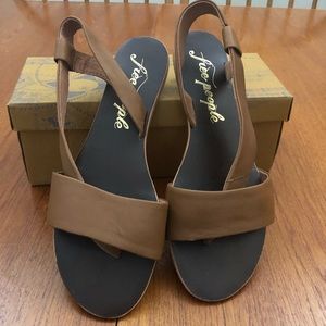 Free People Leather Sandals